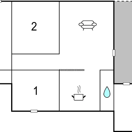 Three-bedroom Holiday In 펜션 *